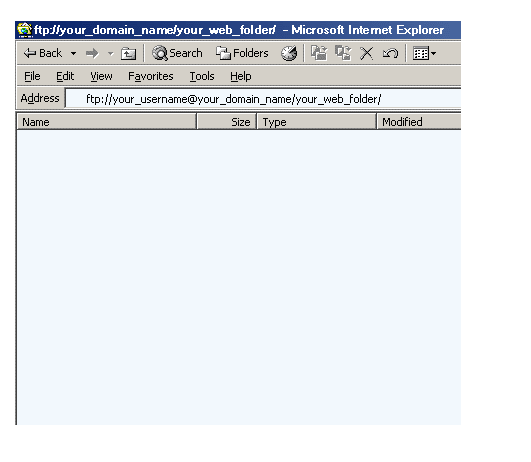 IE FTP